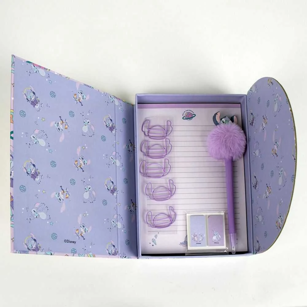 Stitch raštinės priemonių rinkinys dėžutėje