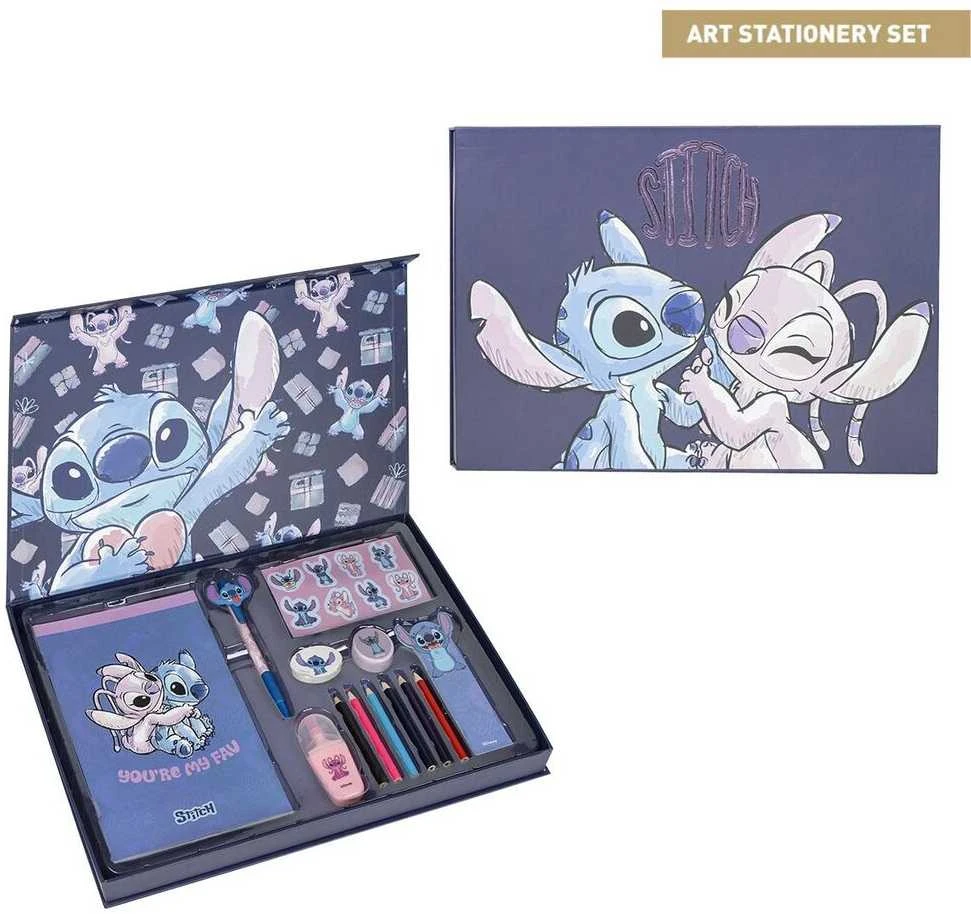 Distrineo Sas CERDÁ Disney Stitch kanceliarinių prekių rinkinys