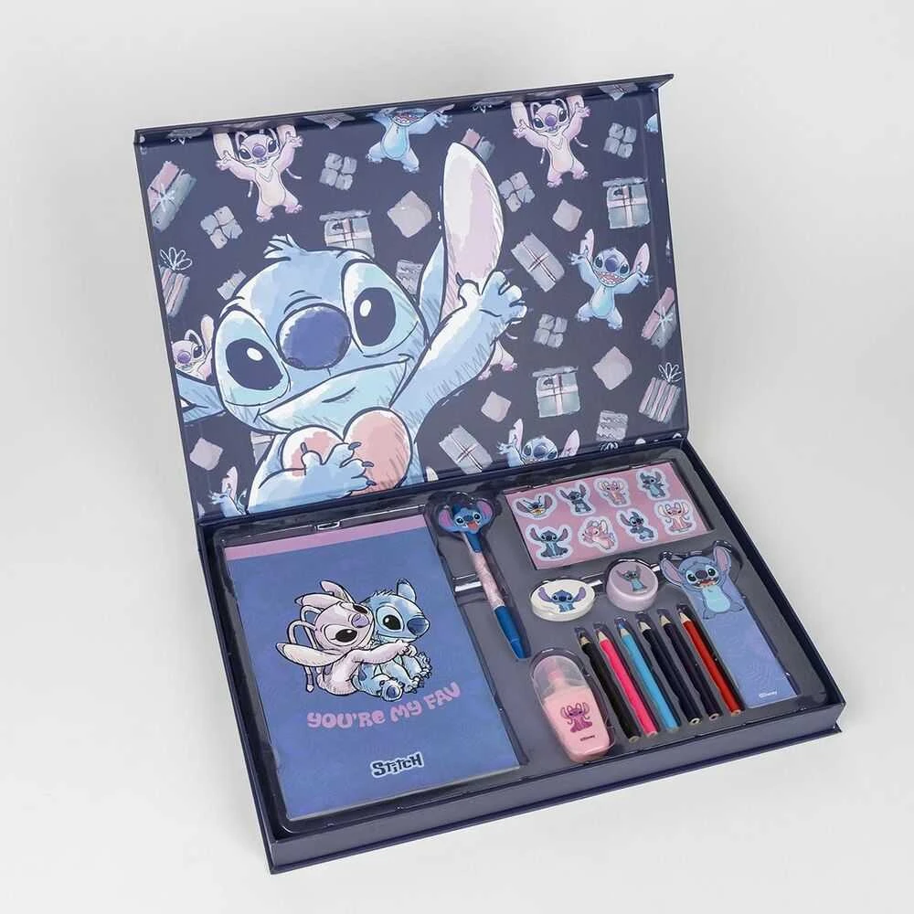 Distrineo Sas CERDÁ Disney Stitch kanceliarinių prekių rinkinys