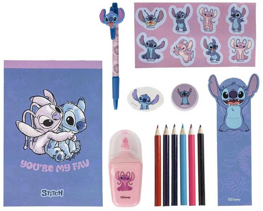 Distrineo Sas CERDÁ Disney Stitch kanceliarinių prekių rinkinys