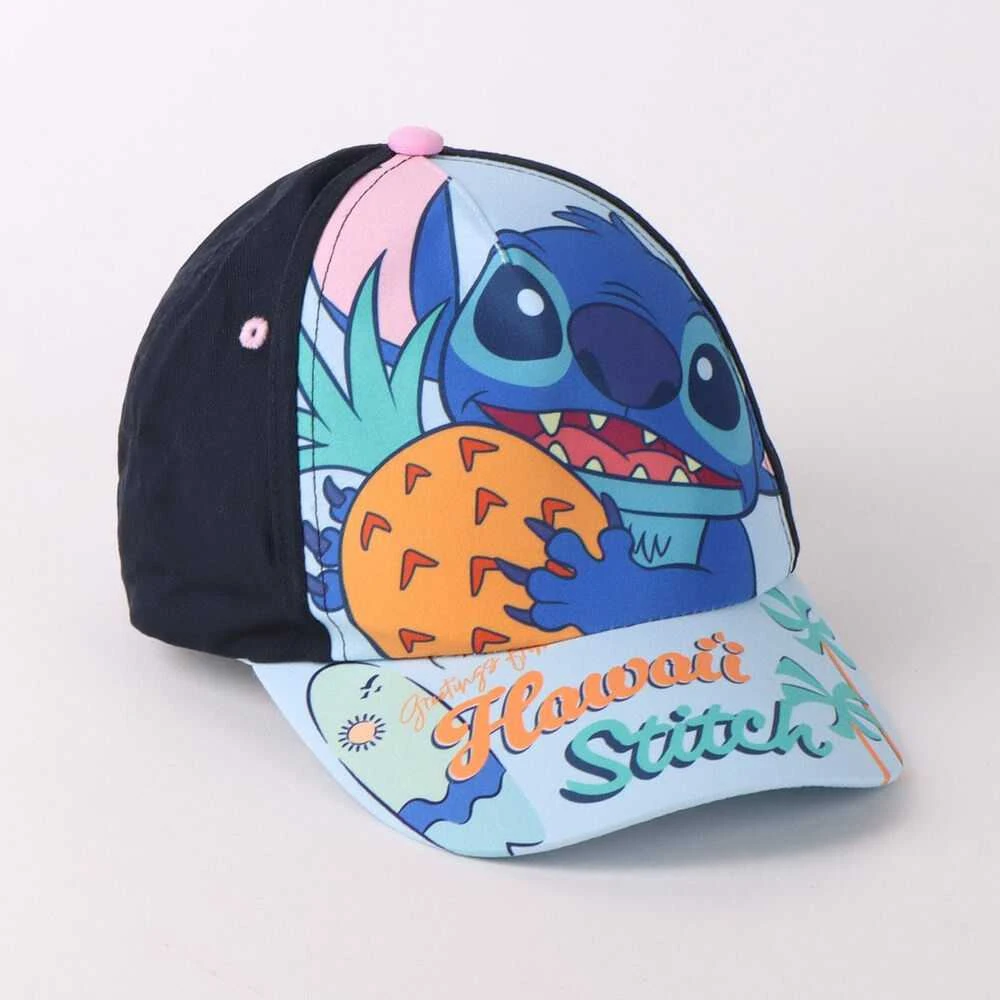 Stitch kepurė su snapeliu ir havajietišku printu