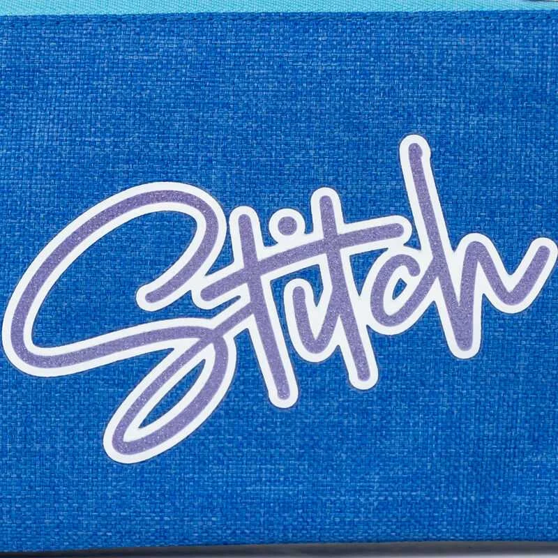 Stitch pieštukinė su violetiniu užrašu
