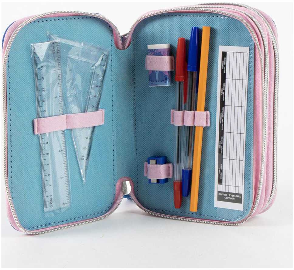 CERDÁ Disney Stitch triple pencil case