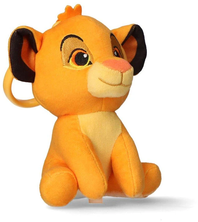 CERDÁ Disney Liūto karaliaus Simba 3D pliušinė figūrėlė su pakaba, krepšio dekoracija 13 cm