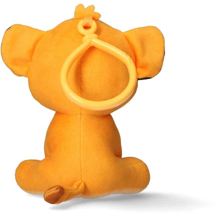 CERDÁ Disney Liūto karaliaus Simba 3D pliušinė figūrėlė su pakaba, krepšio dekoracija 13 cm