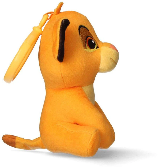 CERDÁ Disney Liūto karaliaus Simba 3D pliušinė figūrėlė su pakaba, krepšio dekoracija 13 cm