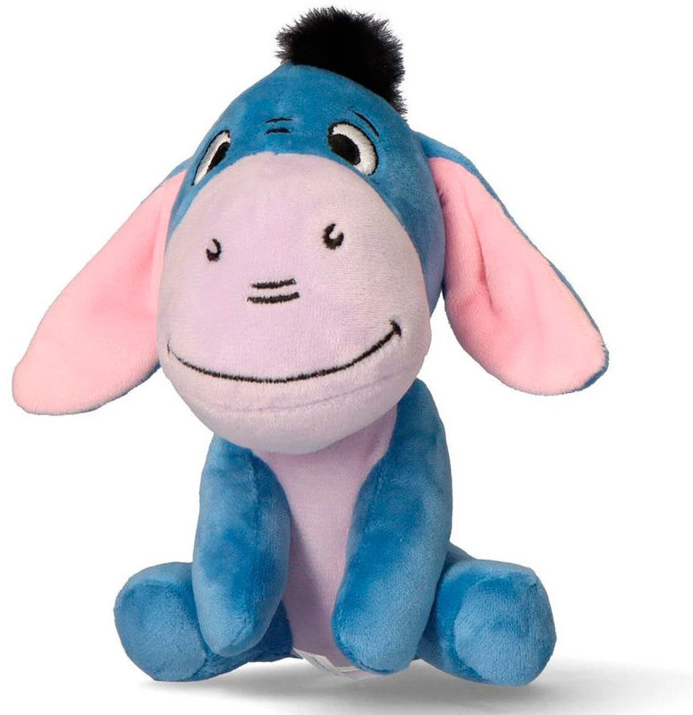 CERDÁ Disney Mikės Pūkuotuko Eeyore 3D pliušinė figūrėlė su pakabuku, krepšio pakabuku 13 cm