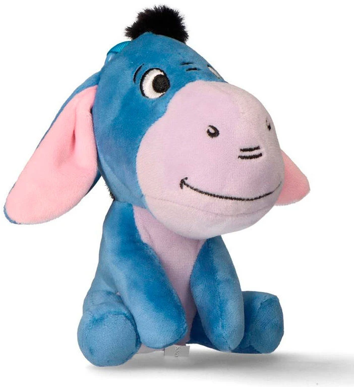 CERDÁ Disney Mikės Pūkuotuko Eeyore 3D pliušinė figūrėlė su pakabuku, krepšio pakabuku 13 cm