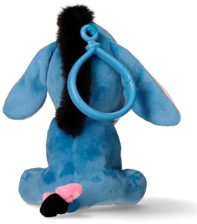 CERDÁ Disney Mikės Pūkuotuko Eeyore 3D pliušinė figūrėlė su pakabuku, krepšio pakabuku 13 cm
