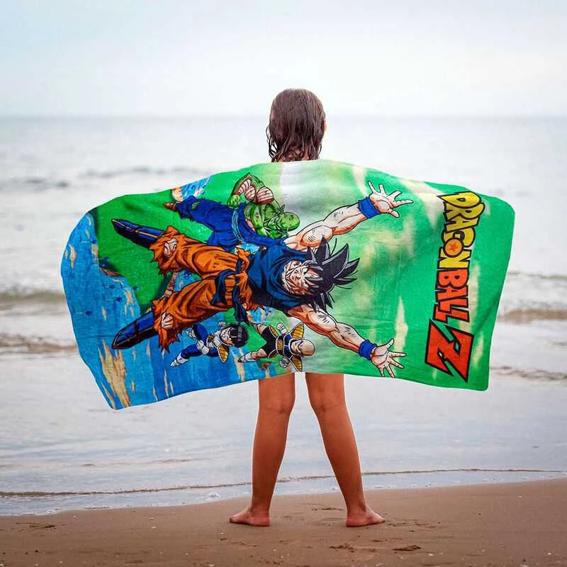 Rankšluostis CERDÁ Dragon Ball Z cotton beach towel