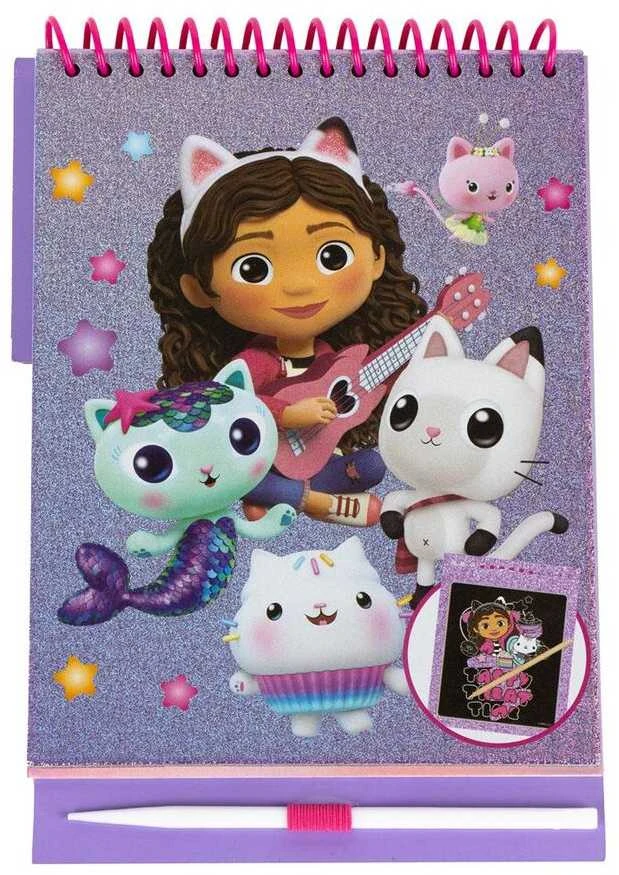CERDÁ Gabbys Doll House scratch stationery set