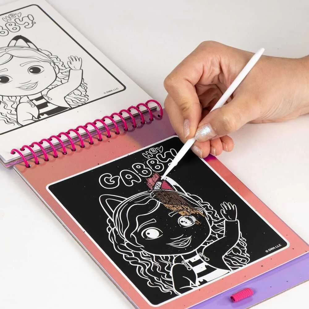CERDÁ Gabbys Doll House scratch stationery set