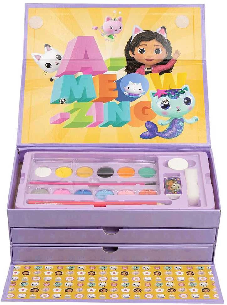 Cerda Piešimo reikmenų rinkinys Gabbys Dollhouse