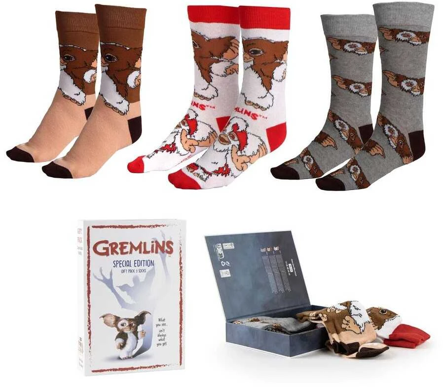CERDÁ Gremlins pack 3 adult socks