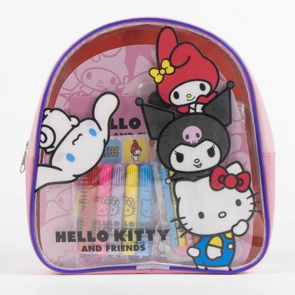 CERDÁ Hello Kitty and Friends backpack stationery set