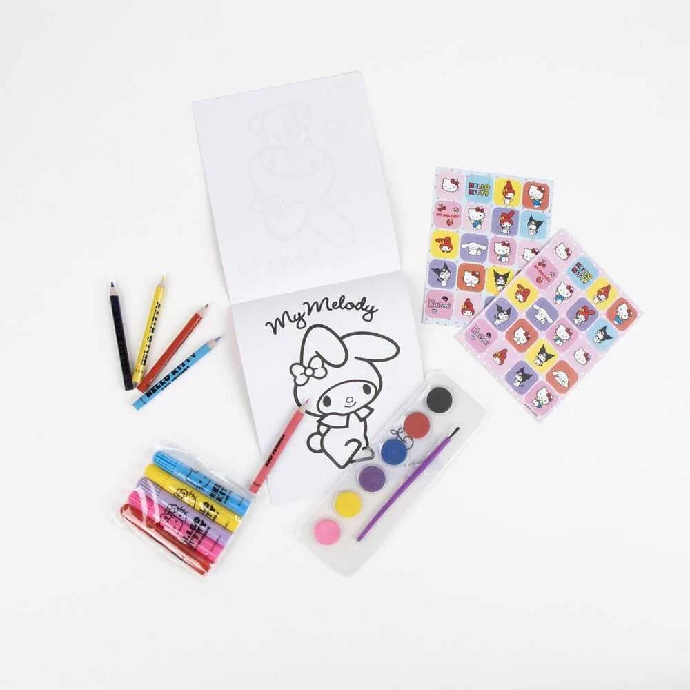 CERDÁ Hello Kitty and Friends backpack stationery set