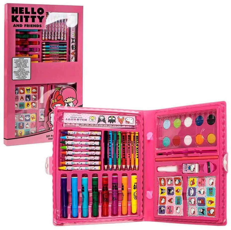 CERDÁ Hello Kitty colouring stationery set