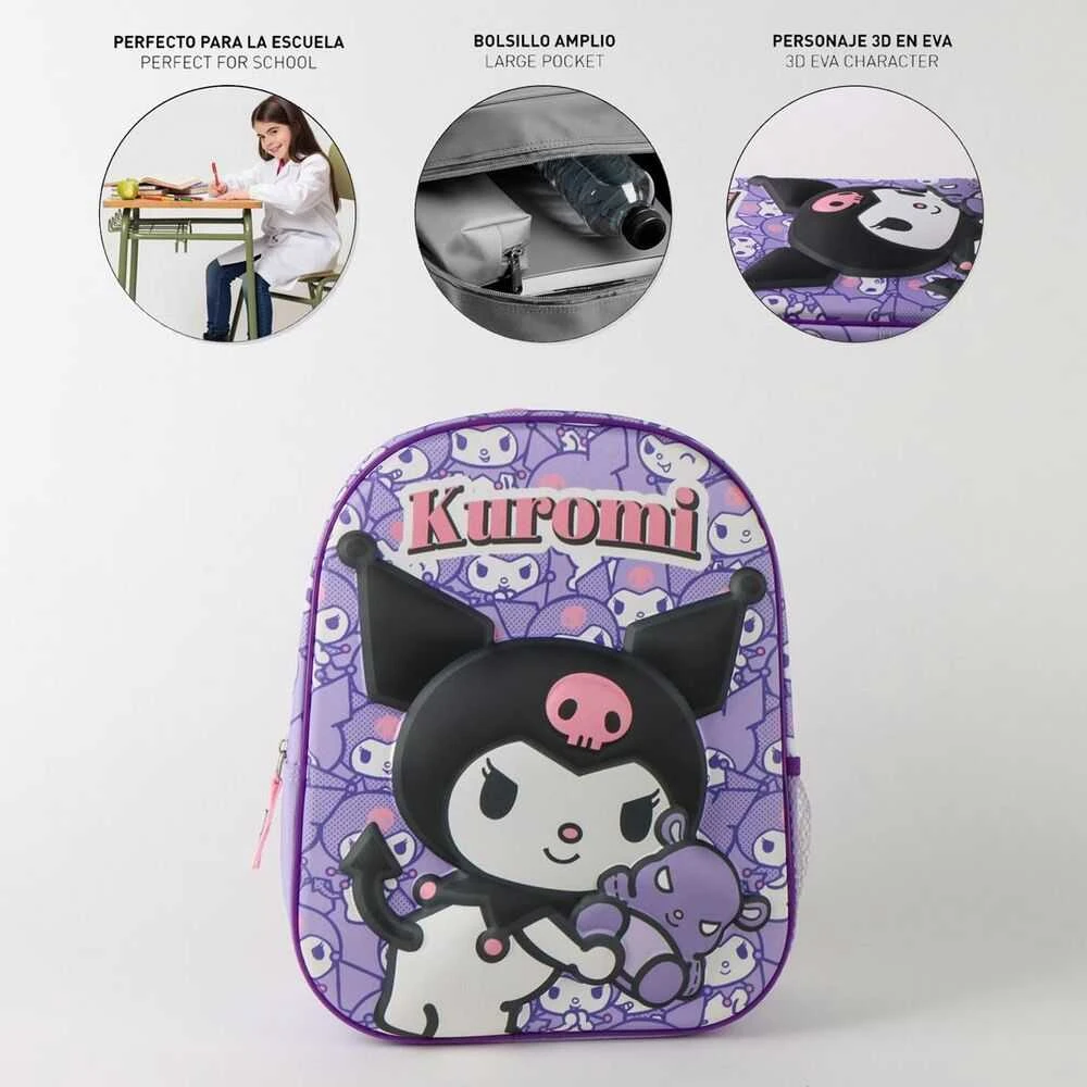 CERDÁ Hello Kitty Kuromi 3D backpack 30cm