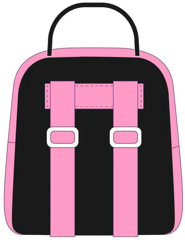 CERDÁ Hello Kitty Kuromi backpack 23cm