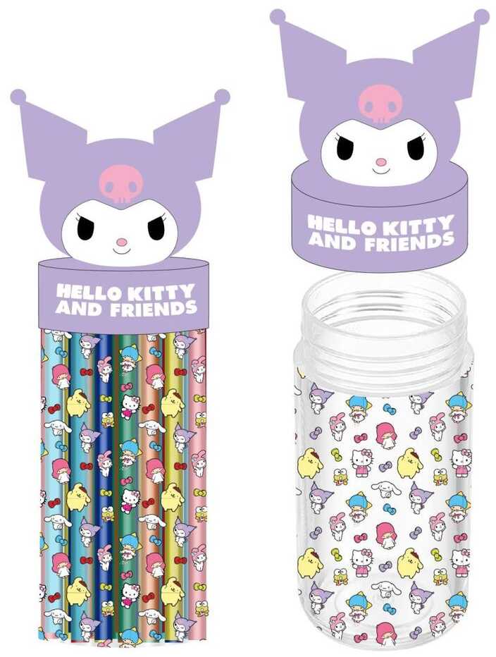 CERDÁ Hello Kitty Kuromi pot pencil case