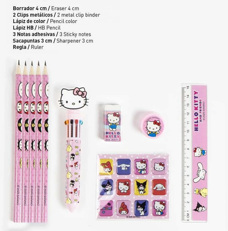 CERDÁ Hello Kitty stationary set