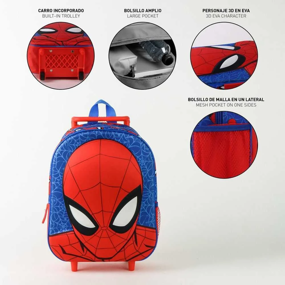 Kelioninis CERDÁ Marvel Spiderman 3D trolley 30cm