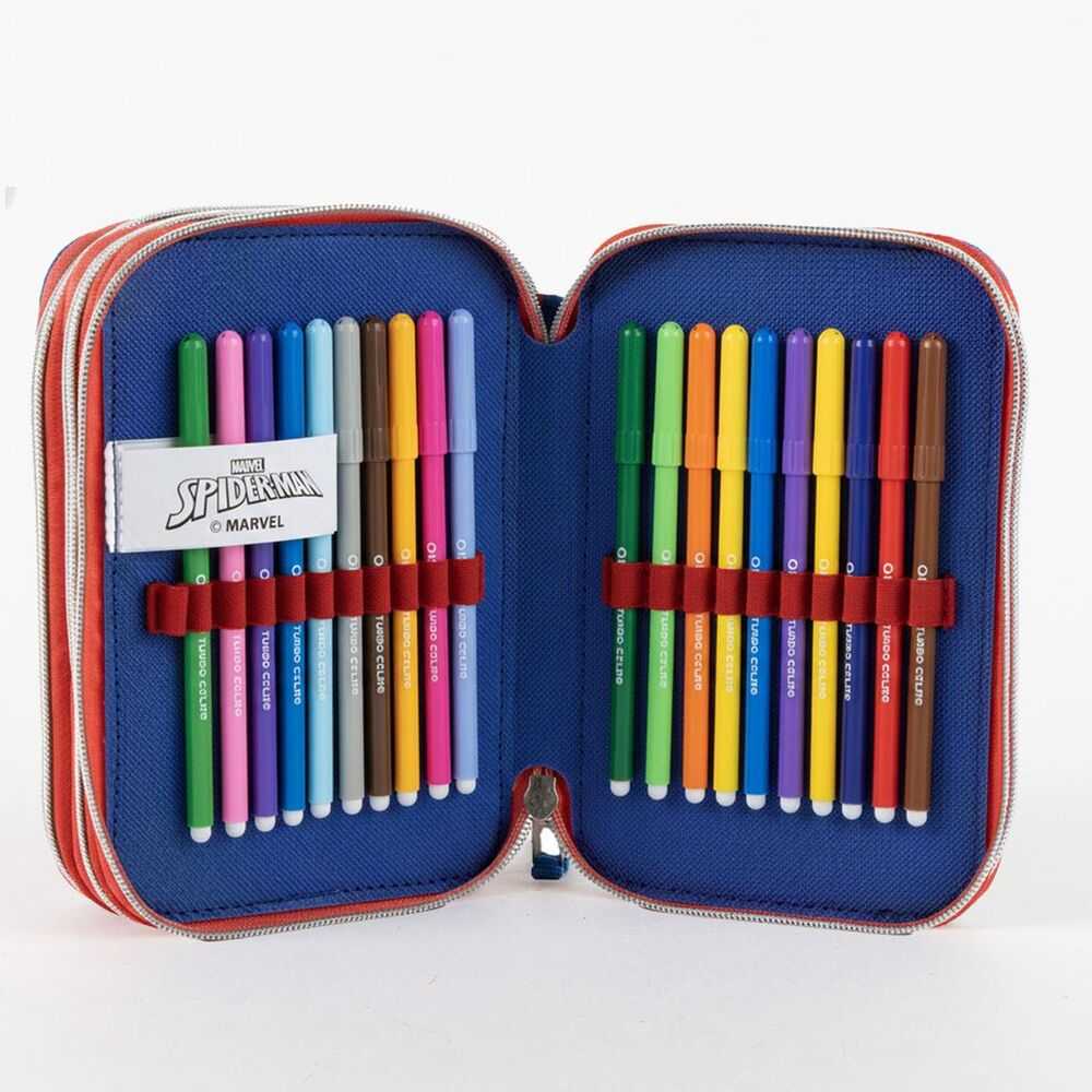 CERDÁ Marvel Spiderman triple pencil case
