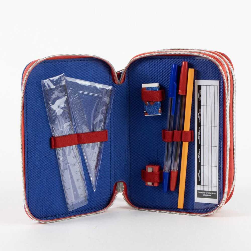 CERDÁ Marvel Spiderman triple pencil case