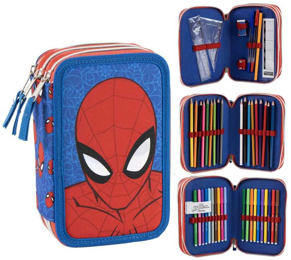 CERDÁ Marvel Spiderman triple pencil case