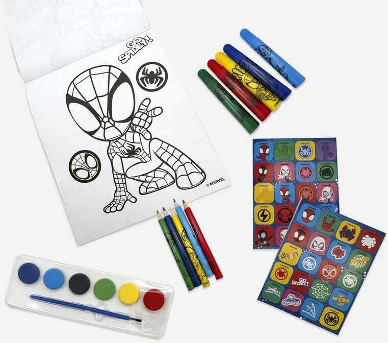 CERDÁ Marvel Spidey backpack stationery set