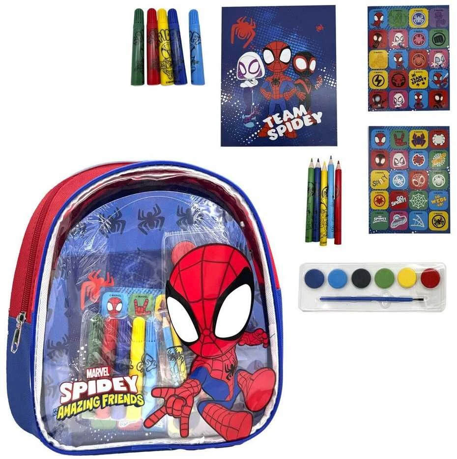 CERDÁ Marvel Spidey backpack stationery set