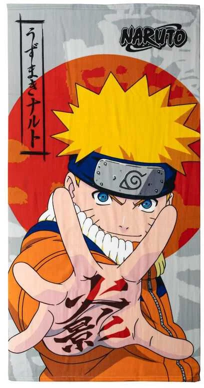 CERDÁ Naruto Shippuden mikropluošto paplūdimio rankšluostis