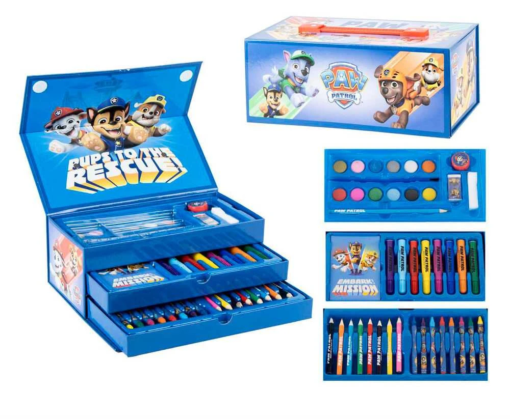 CERDÁ Paw Patrol colouring stationery case