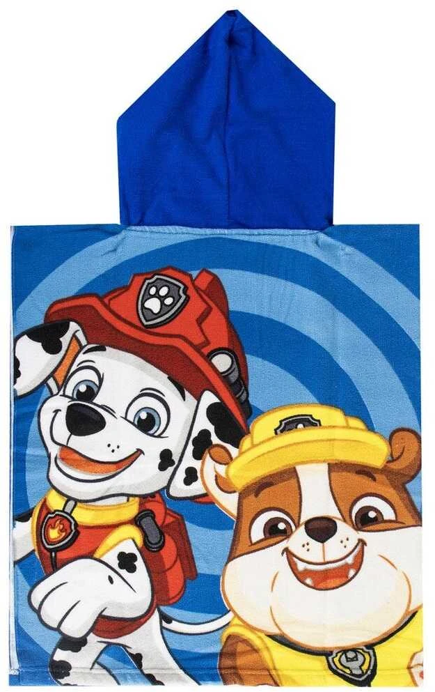 Rankšluostis Spin Master CERDÁ Paw Patrol microfibre poncho beach towel