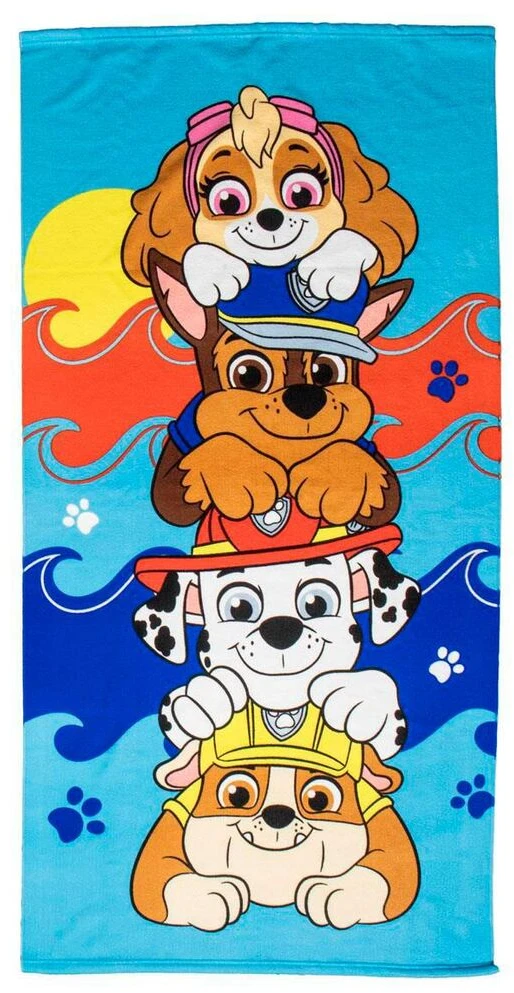 CERDÁ Spin Master Paplūdimio rankšluostis The Paw Patrol Mėlyna 20 x 35 x 4 cm 3 Dalys