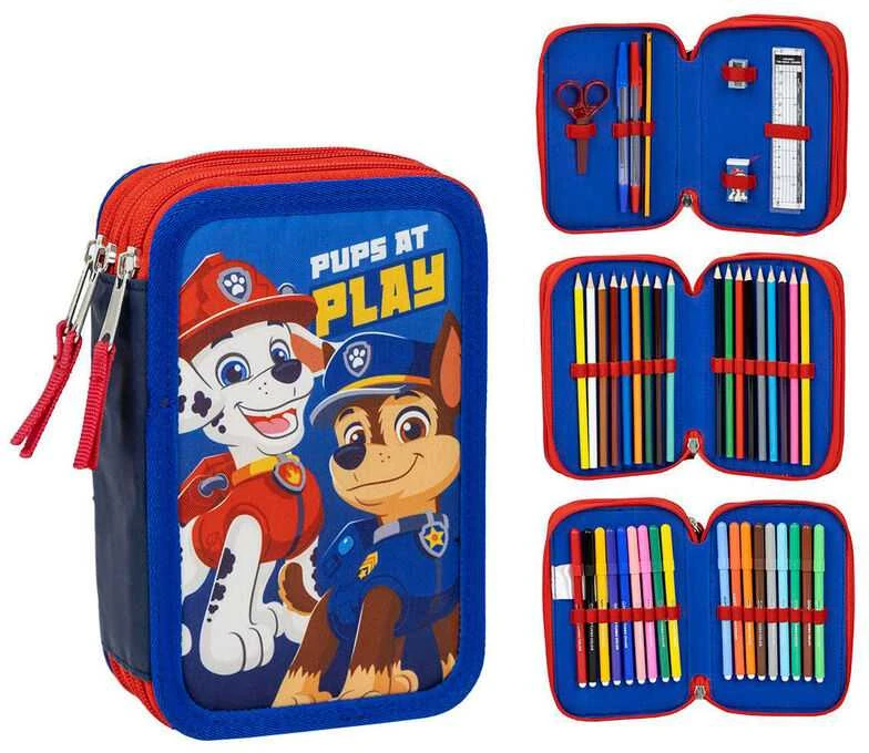 CERDÁ Spin Master Trigubas penalas The Paw Patrol Mėlyna 12,5 x 6,5 x 19,5 cm