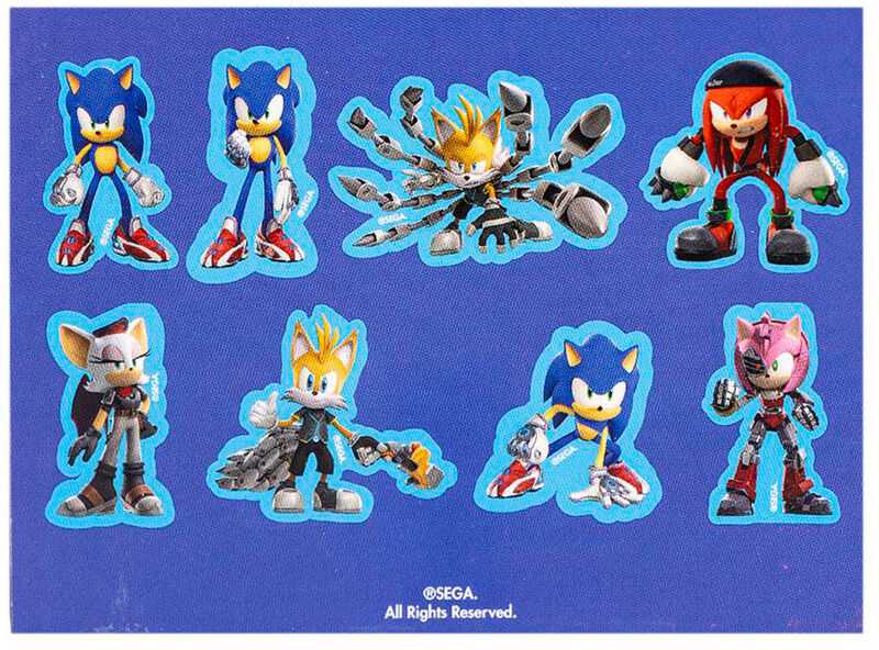 Sonic Ežiuko kanceliarijos rinkinys