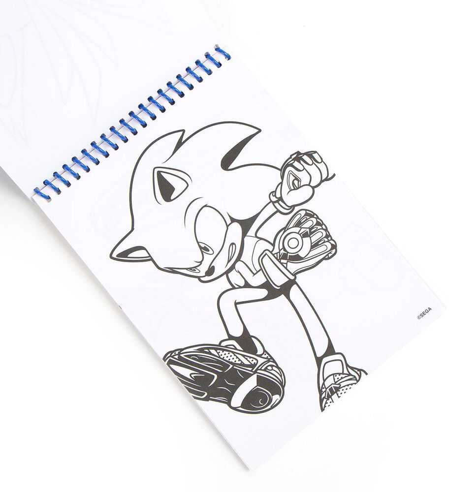 CERDÁ Sonic Prime colouring stationery set
