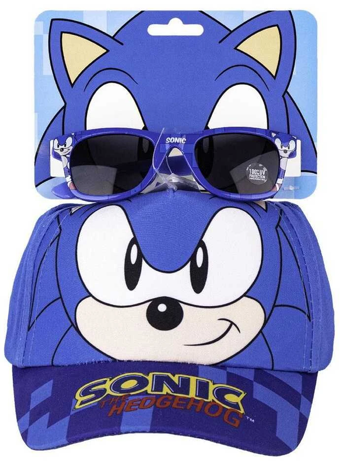 Kepurė CERDÁ Sonic rinkinys: akiniai nuo saulės + kepuraitė nuo saulės