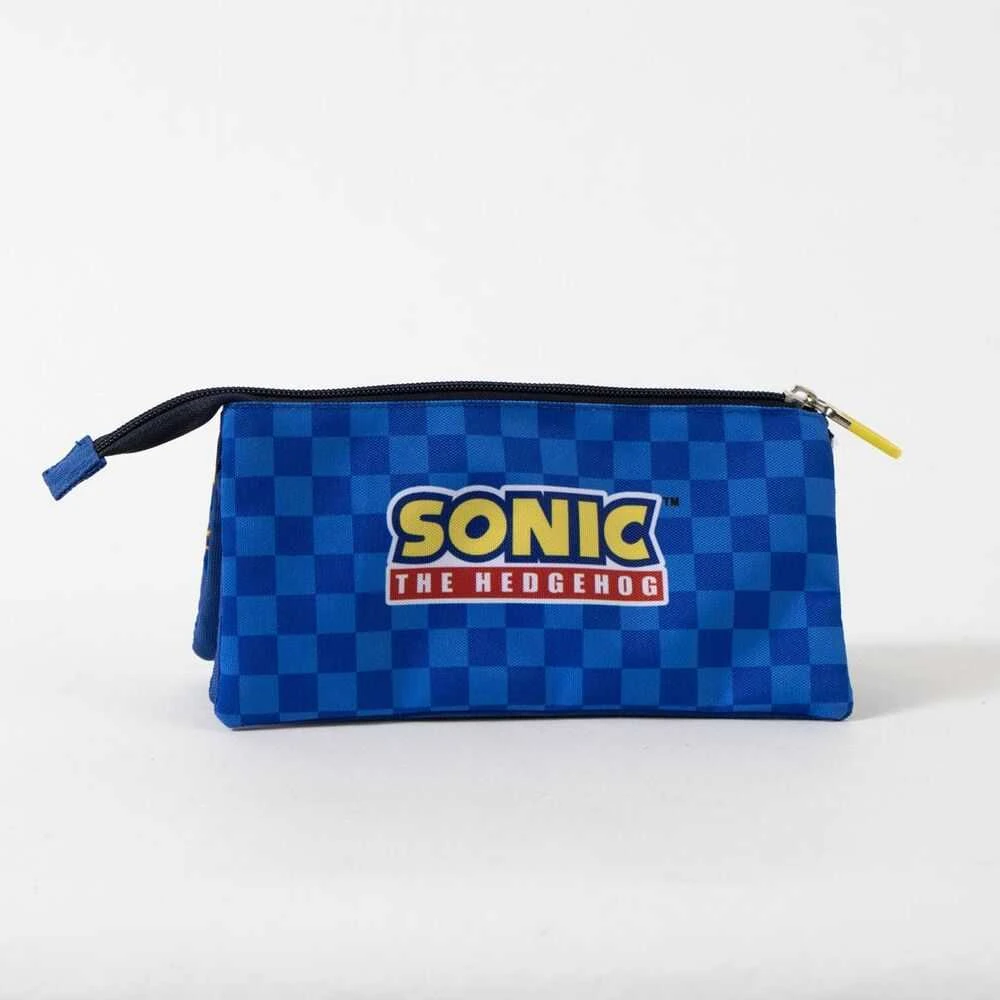 CERDÁ Sonic the Hedgehog triple pencil case