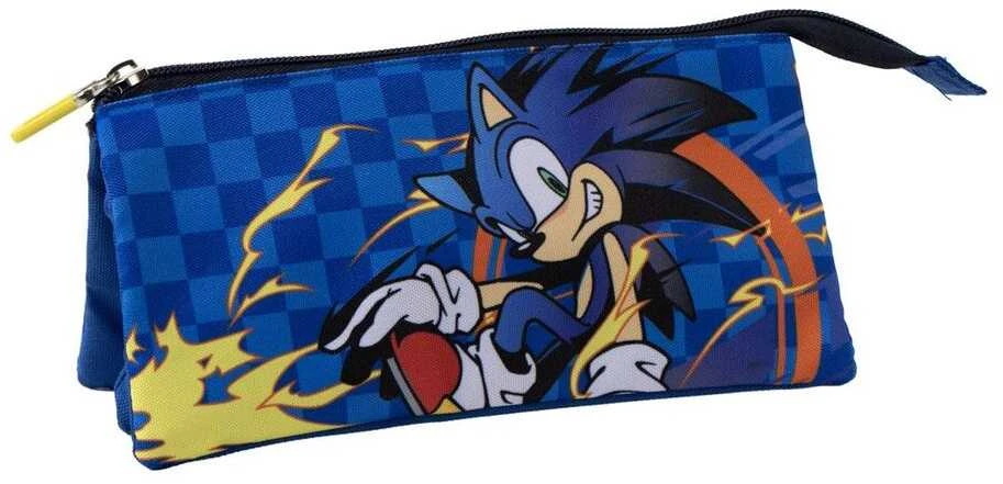 CERDÁ Sonic the Hedgehog triple pencil case