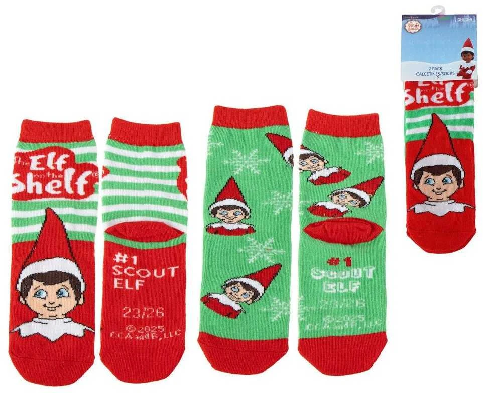 CERDÁ The Elf on the Shelf Set 2 pairs of socks