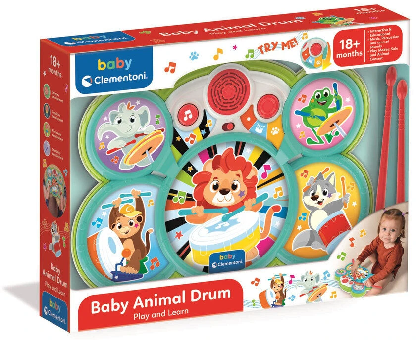 Clementoni Baby Animal Drum