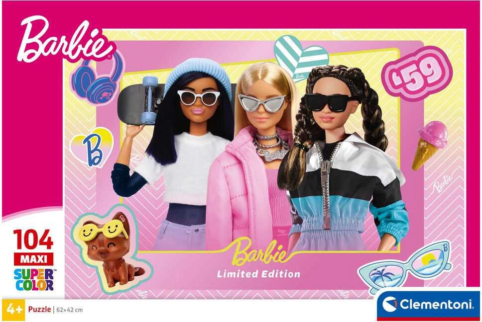 Clementoni Dėlionė 104 vnt. - Barbie