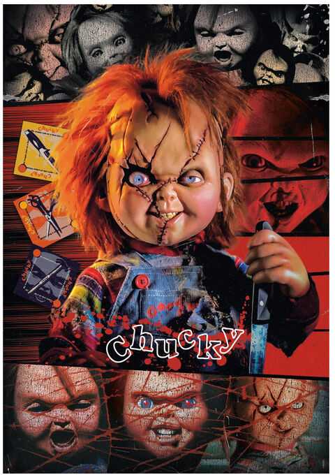 Clementoni Dėlionė 1000 vnt. - Chucky aprašymas - Prekės nuotrauka