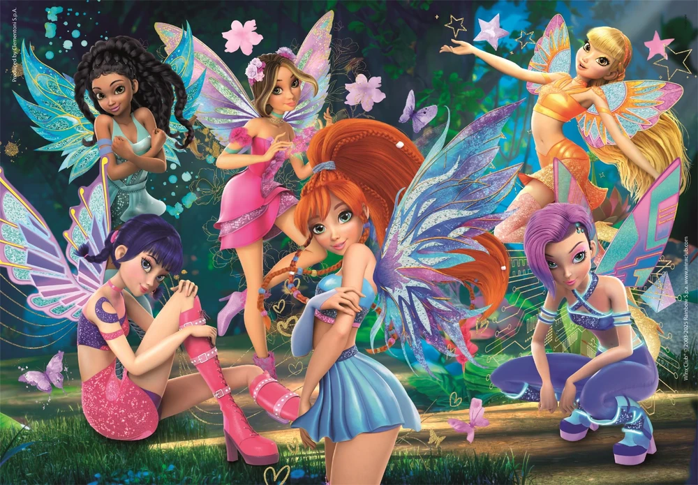 Clementoni Dėlionė 104 vnt. - Winx aprašymas - Prekės nuotrauka