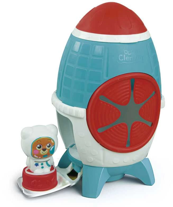 Clementoni sensorinis žaislas su kaladėlėmis "Space Rocket"