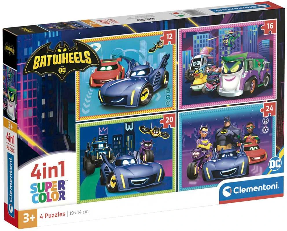 Clementoni Dėlionė 72 vnt. - Batwheels