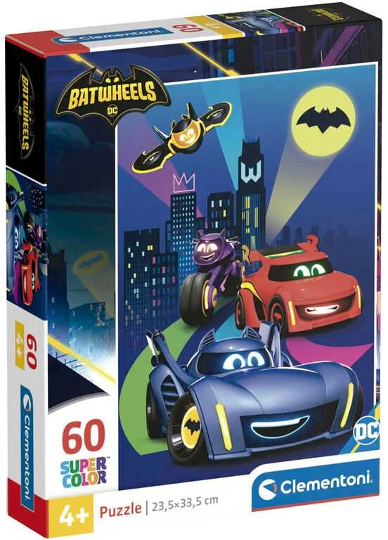 Clementoni Dėlionė 60 vnt. - Batwheels