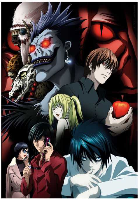 Clementoni Dėlionė 1000 vnt. - Death Note aprašymas - Prekės nuotrauka